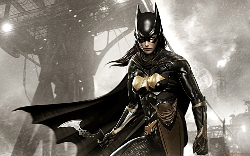 portrait, helmet, transportation, leather, clothing, architecture, one person, outdoors, digital, fashion, government, security, front view, Batman: Arkham Knight