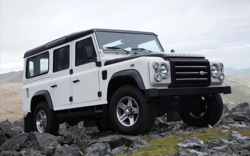 editions, rover, land rover, ice, white, land, range, 1080P, fire, defender