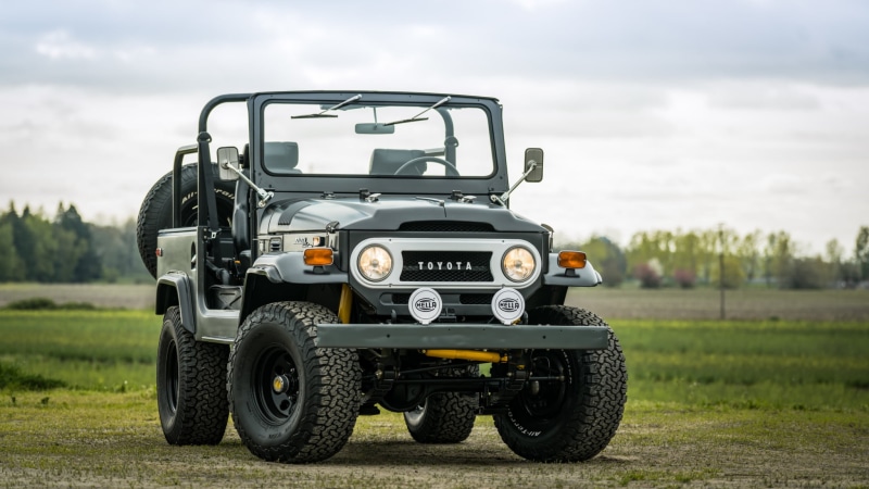Car, Toyota Land Cruiser FJ40, Off-Road, Toyota Land Cruiser, Toyota, 1080P