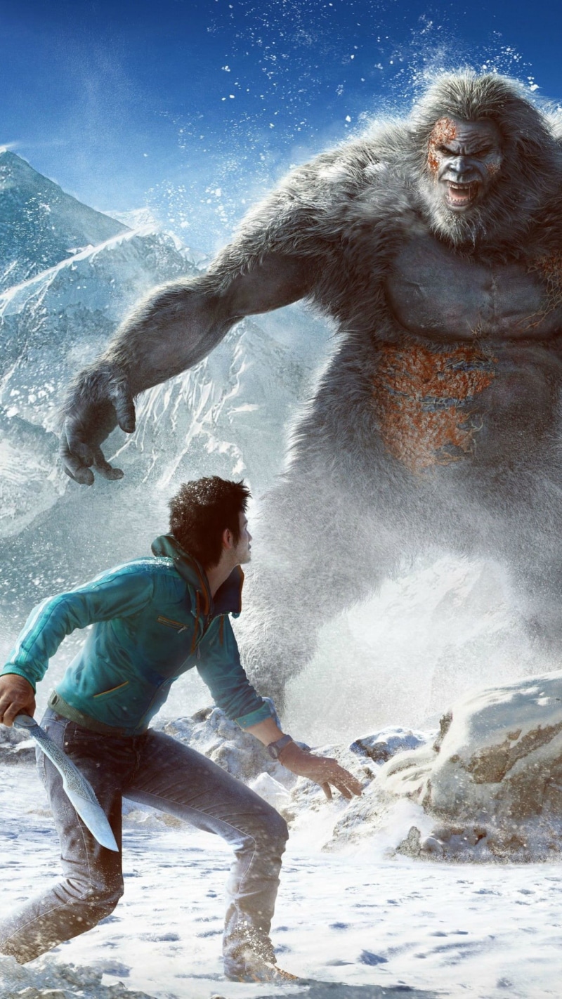 males, 1080P, far cry 4 2014, motion, cry, adult, nature, snow, water, Games, monster, giant, yetis, far, man, sea, enjoyment, holding, people