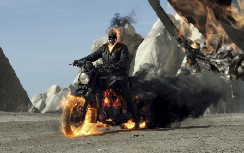 day, fire, sculpture, rider, mountain, flame, fire - natural phenomenon, wood, outdoors, bonfire, no people, log, nature, 2K, ghost, wood - material, burning