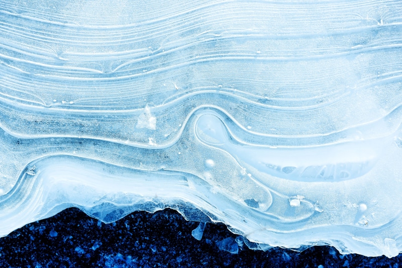 scenics - nature, full frame, winter, land, backgrounds, nature, high angle view, landscape, solid, textures, Closeup, beauty in nature, ice, water, abstract