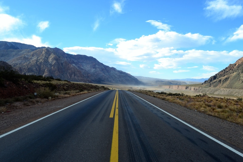 no people, traveling, sign, scenics - nature, double yellow line, long, dividing line, andes, death, california, nature, road marking, transportation, symbol