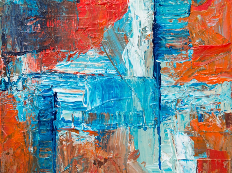 multi colored, turquoise colored, craft, creative, pattern, canvas, blue, no people, painted image, paint, colorful, creativity, acrylic painting, artistic