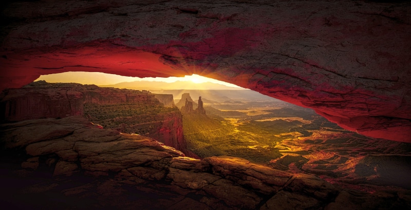 eroded, red, beauty in nature, idyllic, sky, architecture, travel destinations, outdoors, environment, nature, scenics - nature, 2K, utah, usa, landscape