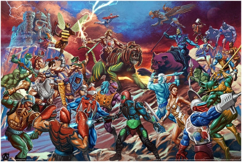 He-Man and the Masters of the Universe, He-Man, Castle Grayskull, 1080P, Evil-Lyn, Teela, Masters of the Universe, Skeletor