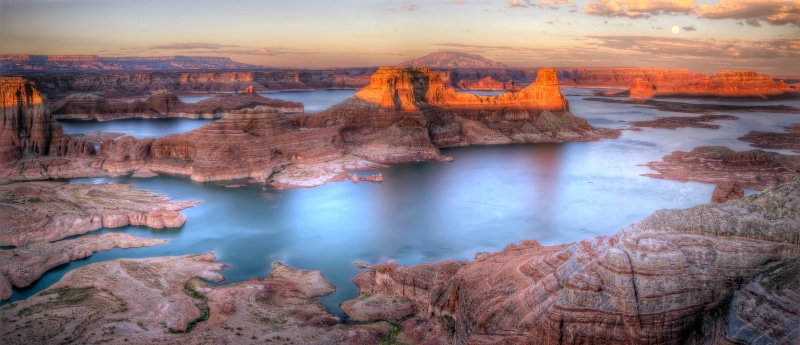 Untitled, water, Wilson  Michael, body, rock - Object, sunset, Northern, la quinta, comment group, sandstone, formation, surrounded, Arizona, uSA, scenics