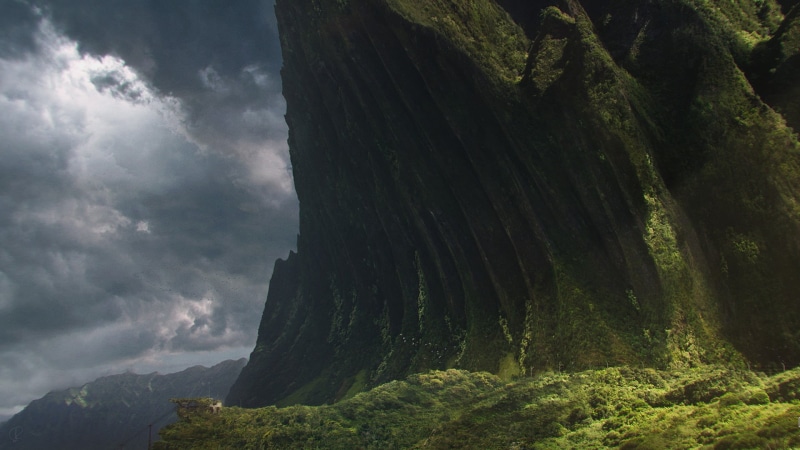 nature, 1080P, low angle view, sky, Jurassic Park, no people, mountain, tranquil scene, scenics - nature, tree, beauty in nature, forest, landscape, rock