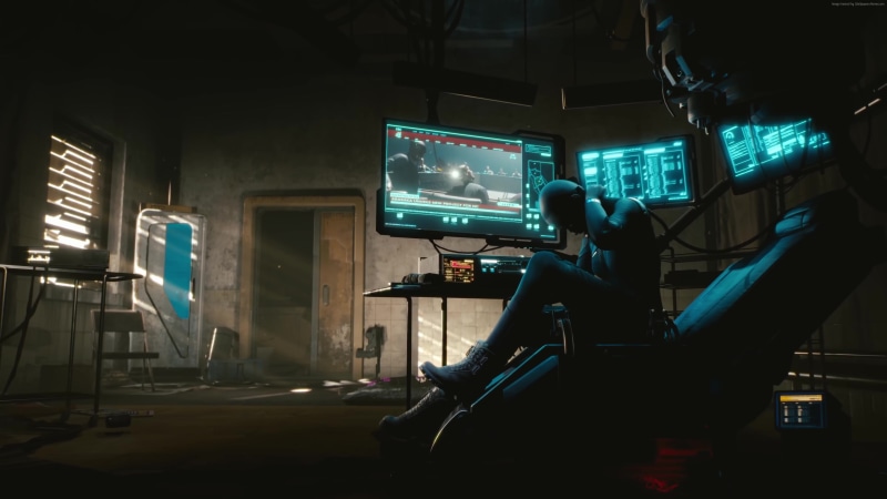 Cyberpunk 2077, 4K, screenshot, 4K, E3 2018