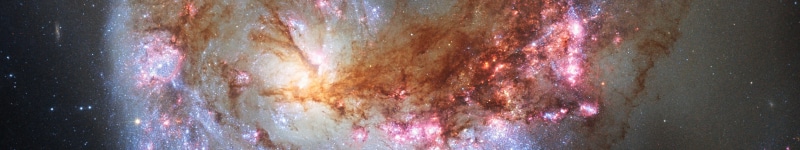 multiple display, ESA, space, suns, Hubble Deep Field, stars, galaxy, nebula, triple screen, 5K