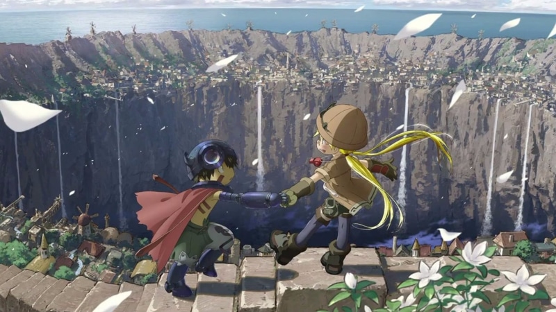 1080P, Made in Abyss, Regu (Made in Abyss), abyss, Riko (Made in Abyss)
