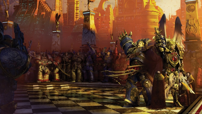 Blood Angels, Roboute Guilliman, 2K, Ultramarines, Sanguinius, primarch, human, Warhammer 40 000, Imperium of Mankind, space marines
