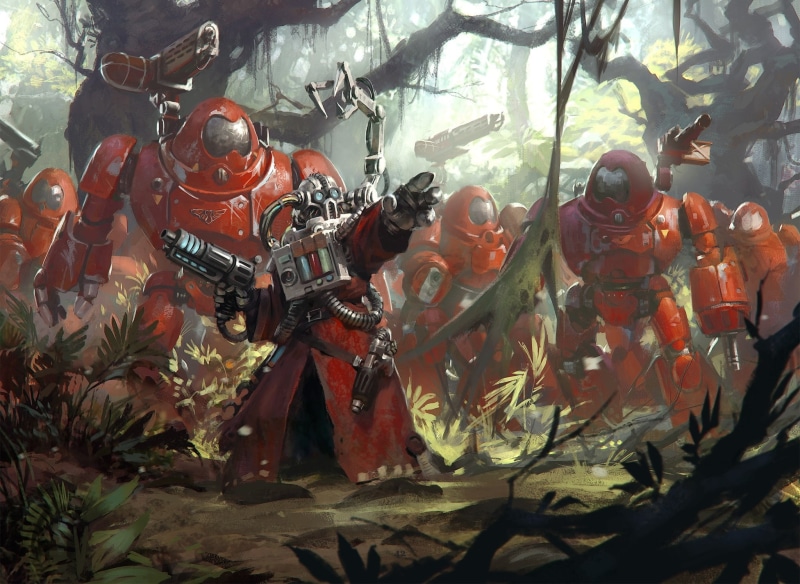 1080P, Warhammer 40, Adeptus Mechanicus, 000