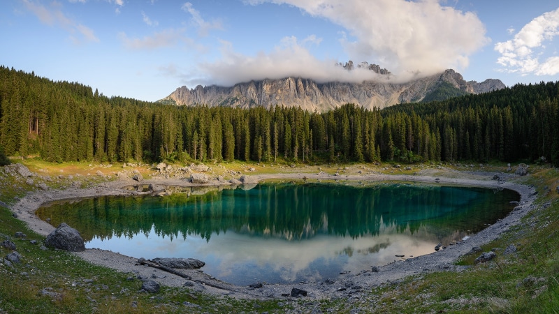 welschnofen, phones, tyrol, 4K, south, laptop, karersee, bolzano, hd, mobile, ultra, tv, italy, lake, tablet, k, province, desktop