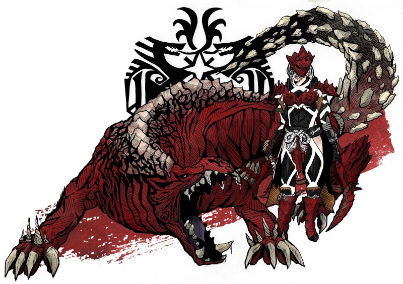 Video Game, 2K, Monster Hunter: World, Odogaron (Monster Hunter), Monster Hunter