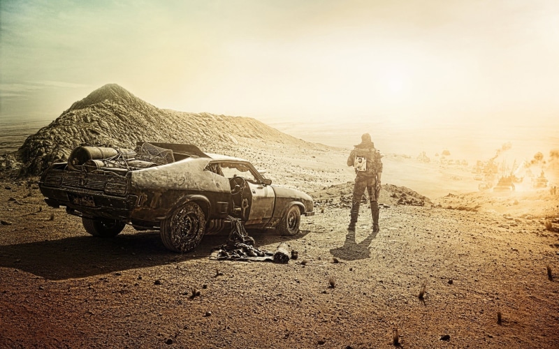 max, Mad Max, movies, landscape, day, digital, military, land, 1080P, desert, people, men, real people, transportation, sunlight, Mad Max: Fury Road