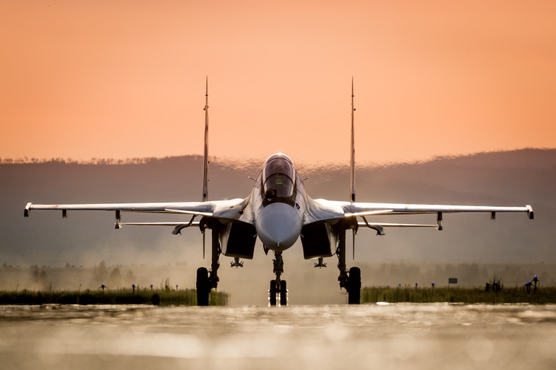 4K, Russian Air Force, 4K, Sukhoi Su-30, Fighter aircraft