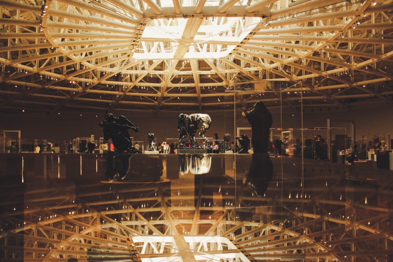 rodin, travel, architecture, incidental people, adult, indoors, reflection, soumaya, people, museo, lighting equipment, men, group of people, leisure activity