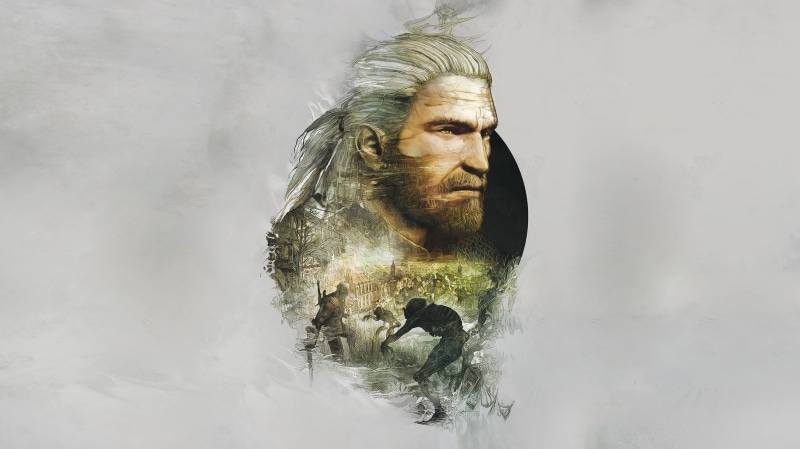 one person, mid adult men, Geralt of Rivia, lifestyles, illustration, portrait, The Witcher, headshot, real people, front view, mid adult, nature, young adult
