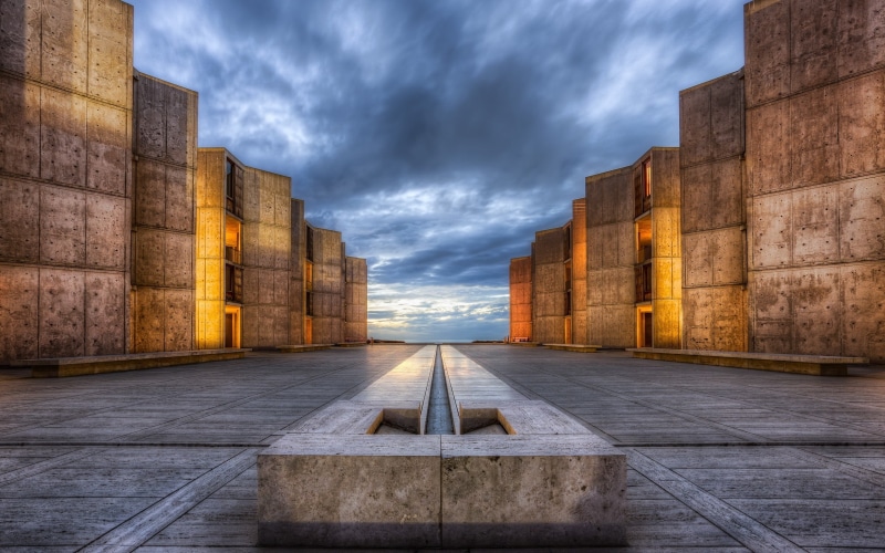 cloud - sky, city, day, building, nature, HDR, built structure, overcast, San Diego, architecture, history, cityscape, wall - building feature, no people