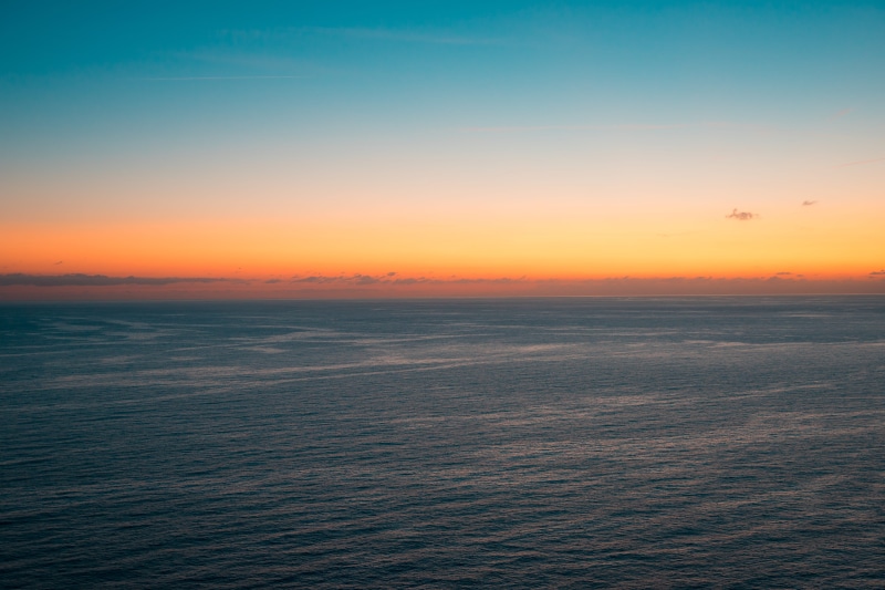 sky, tranquility, calm, background, seascape, panorama, waves, minimalism, horizon, ocean, gradients, idyllic, beauty in nature, room for text, water, simple