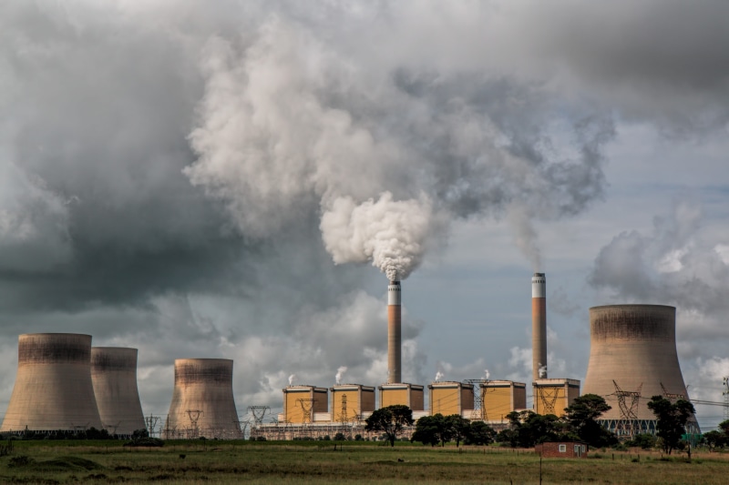 smoke - Physical Structure, nuclear Power Station, smog, architecture, environmental Damage, heavy Industry, environmental, stack, building exterior, radioactive Warning Symbol