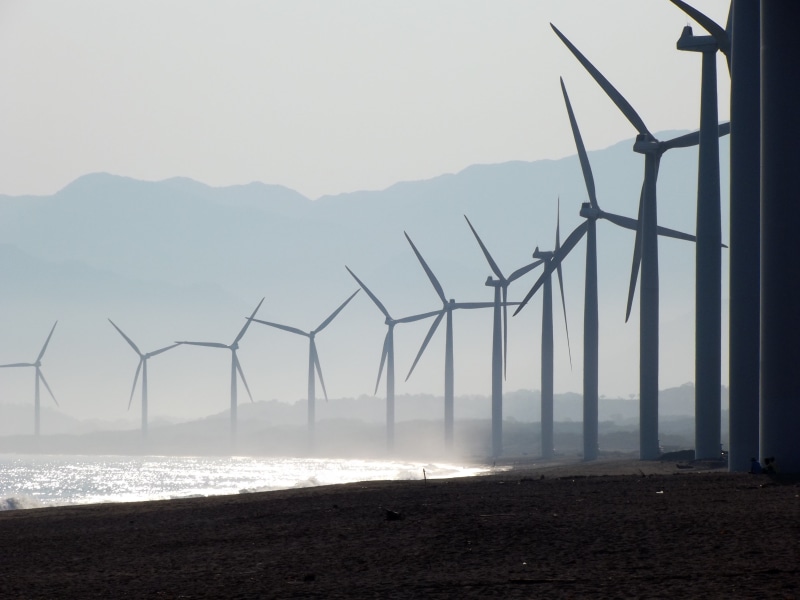 environment, 4K, ilocos norte, renewable energy, wind farm, environmental Conservation, power Supply, daytime, fog, alternative Energy, industry, windmills