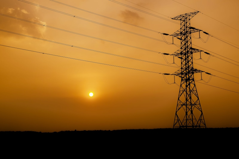 photo, outdoors, tranquility, nature, sunrise, urban, brown, rural scene, sky, technology, no people, connection, environment, beauty in nature, power line