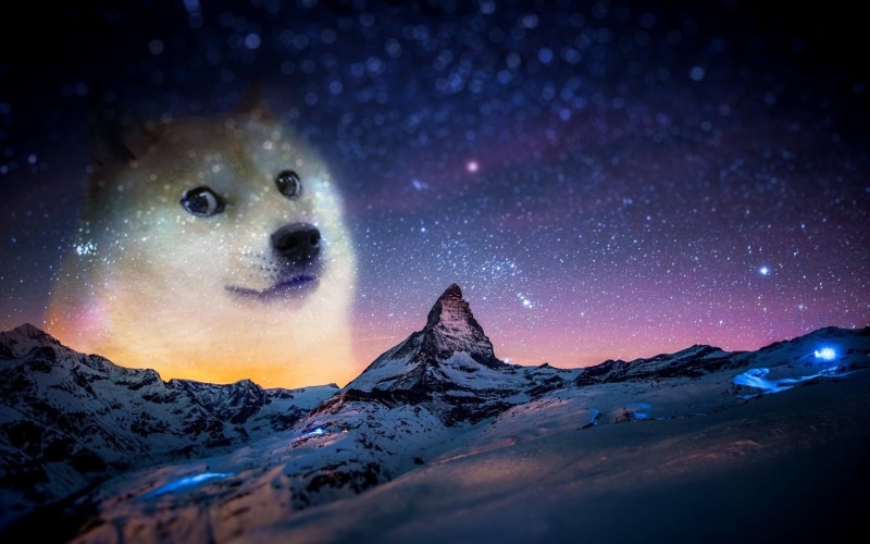 beauty in nature, outdoors, tranquility, nature, night, space, space and astronomy, astronomy, 1080P, snow night animals doge memes, sky, scenics - nature
