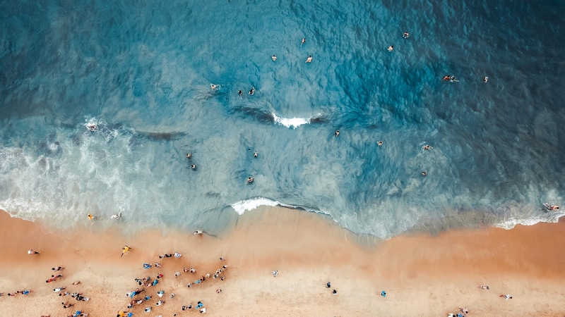 cold temperature, outdoors, travel destinations, drone photography, shoreline, summer, scenics - nature, sea, vacation, high angle view, shore, water, ocean