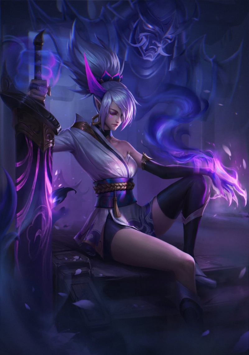 PC gaming, Riven, Riven (League of Legends), League of Legends, spirit blossom, 720P