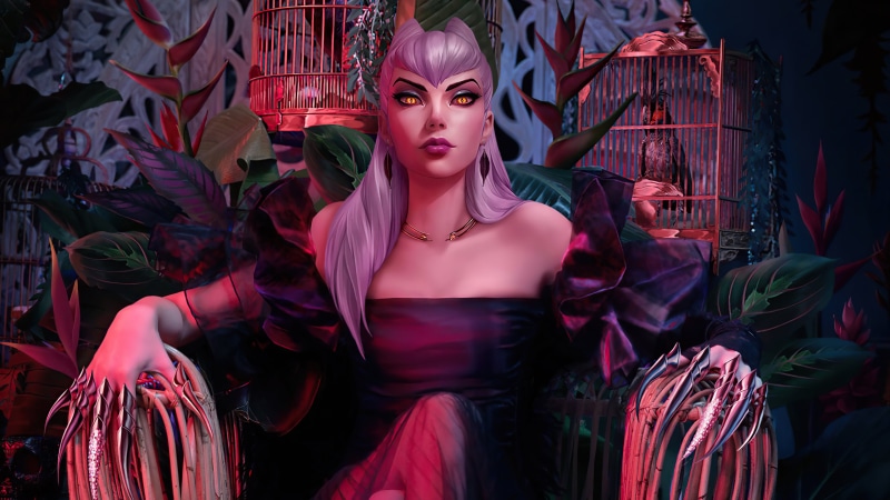 Evelynn (League of Legends), kda, League of Legends, Riot Games, 4K
