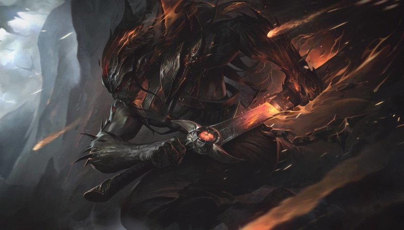 burning, yasuo, 1080P, Video Game, outdoors, animal, Yasuo (League Of Legends), day, animal themes, group of animals, fire, selective focus, nature, no people