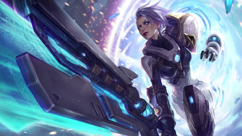Riven, pulsefire, Legends, League, 1080P