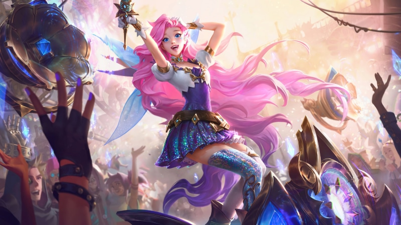 music, 4K, Seraphine, Riot Games, Support (League Of Legends), Seraphine (League of Legends), K/DA, League of Legends