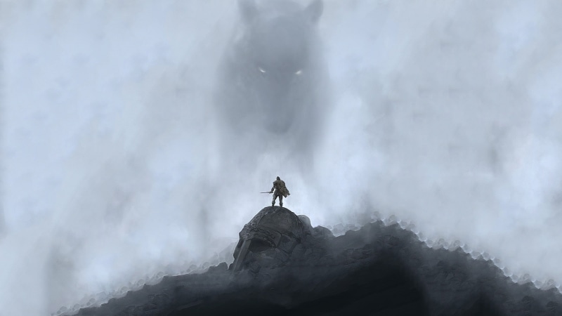 beauty in nature, adventure, winter, mountain peak, sport, mountain climbing, full length, cold temperature, one person, fog, 1080P, activity, exploration