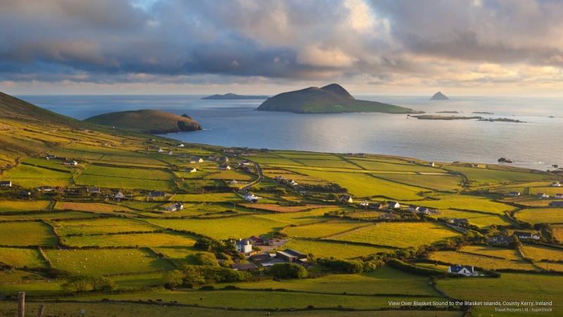 kerry, islands, 2K, ireland, county, view, Europe, sound, blasket
