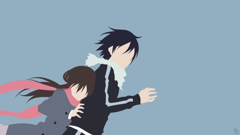 1080P, nature, waist up, standing, day, outdoors, Yato (Noragami), adult, real people, leisure activity, women, copy space, silhouette, lifestyles, sky