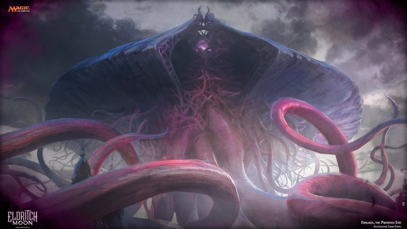 Game, Emrakul The Promised End, Eldritch Moon (Magic: The Gathering), Eldrazi (Magic: The Gathering), Magic: The Gathering, 1080P