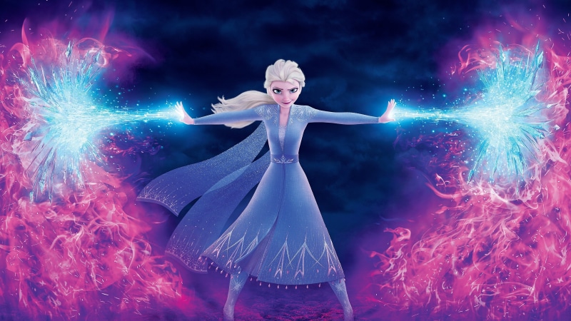 Frozen 2, Elsa (Frozen), 4K, Movie