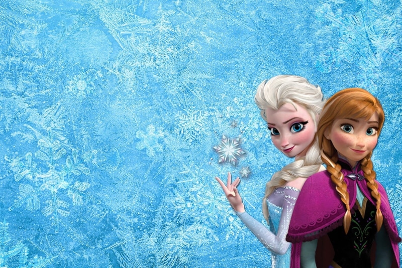 two People, Frozen (Movie), caucasian Ethnicity, beautiful, looking At Camera, smiling, females, childhood, happiness, young Women, Elsa (Frozen), girls