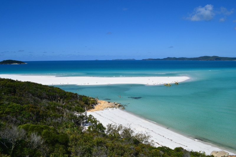 beach, tranquility, land, tranquil scene, no people, sky, lagoon, Holiday, horizon over water, blue, 4K, island, nature, outdoors, travel, scenics, water