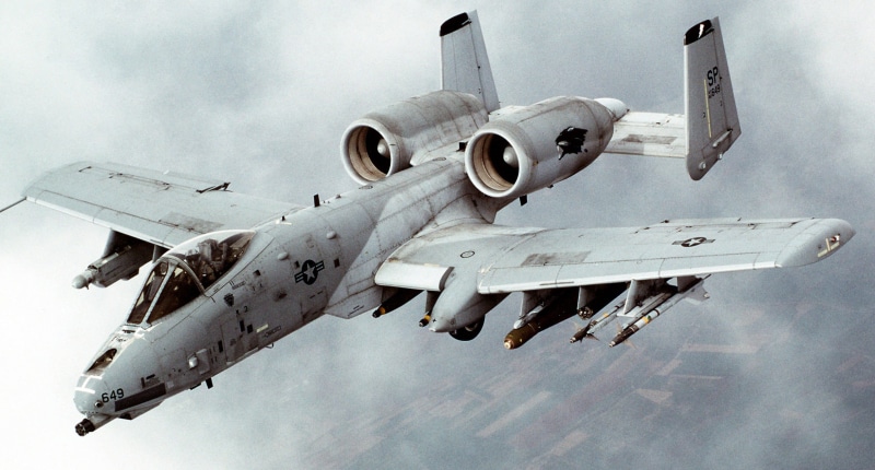 transportation, cloud - sky, military, military airplane, machine gun, white, metal, time, lapse, sky, day, no people, Fairchild Republic A-10 Thunderbolt II