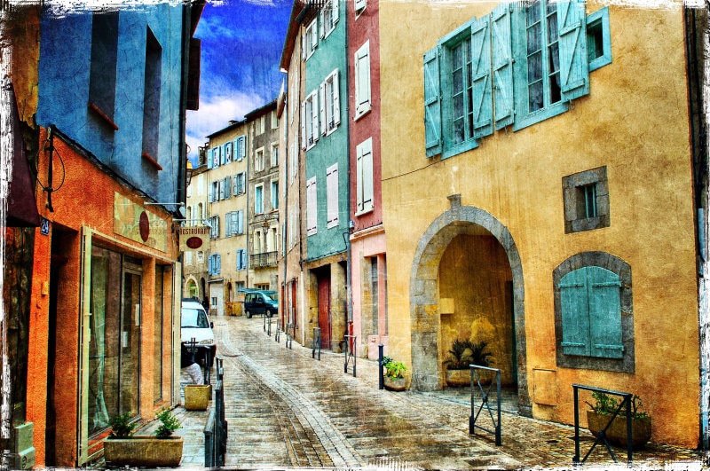 underground, retro, on the street, residential district, footpath, city, church, auto post production filter, oil, history, style, sandstone, stone, middle ages
