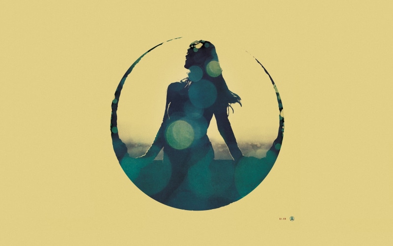 women, silhouette, entertainment, minimalistic, x, music, hd, art, tycho, album, covers, artwork, 2K