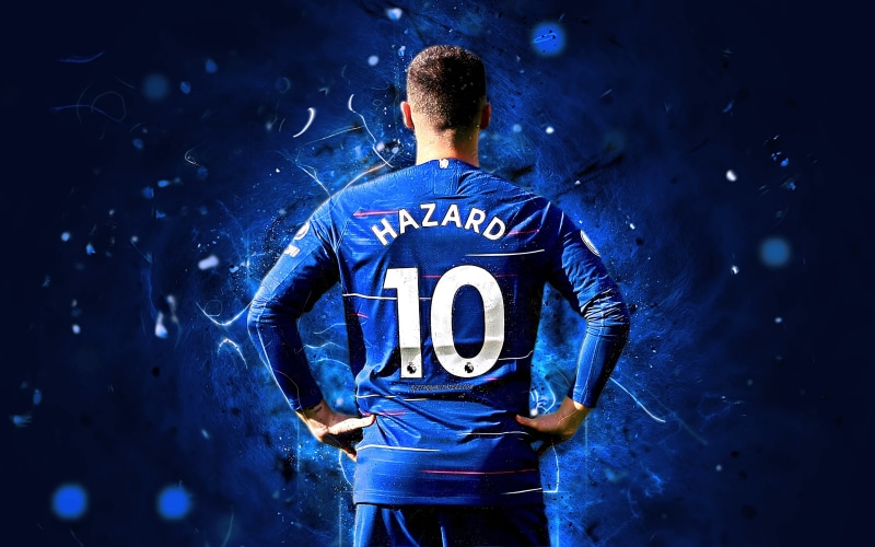 Chelsea F.C., Soccer, 2K, Eden Hazard, Belgian