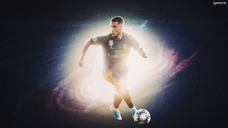 Eden Hazard, 4K, Soccer, Belgian, Real Madrid C.F.