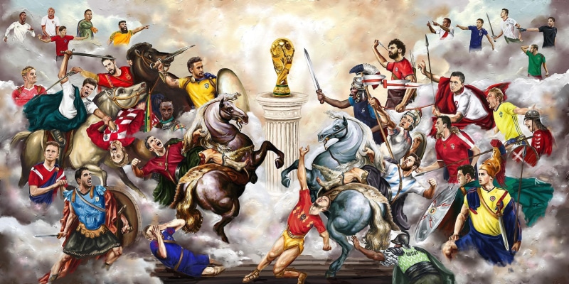 Battle, Luka Modric, Eden Hazard, Thomas Müller, Wrong, Golovin, World Cup, Azar, Players, Lionel Messi, Modric, The FIFA world Cup, Mohamed Salah, Robert Lewandowski
