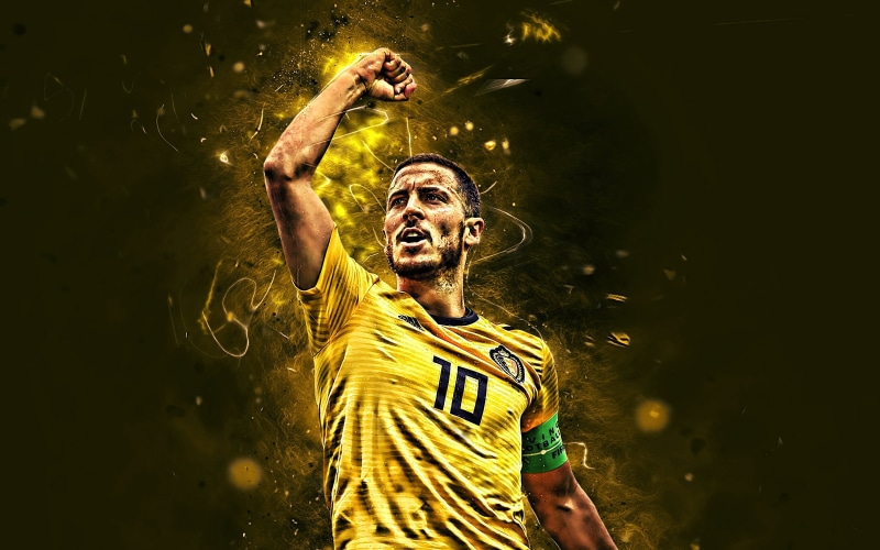 Eden Hazard, Belgium National Football Team, Soccer, 2K