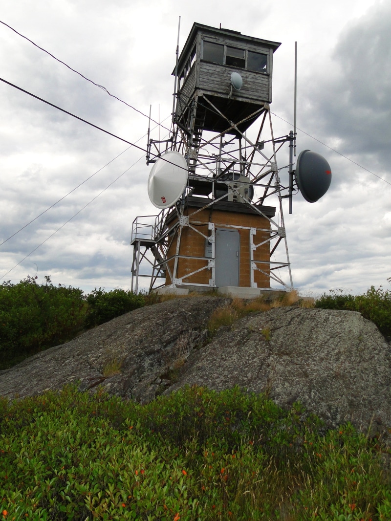 Mountaintop, nature, safety, viewpoint, forestry, architecture, land, Wilderness, protection, structure, security, tower, cloud - sky, building exterior